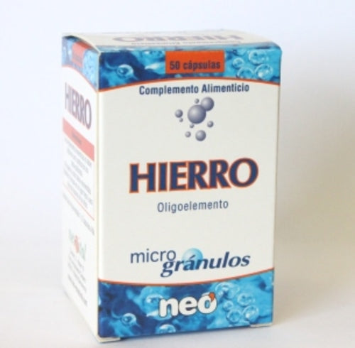 Neo Microgranulos Hierro 50 Caps
