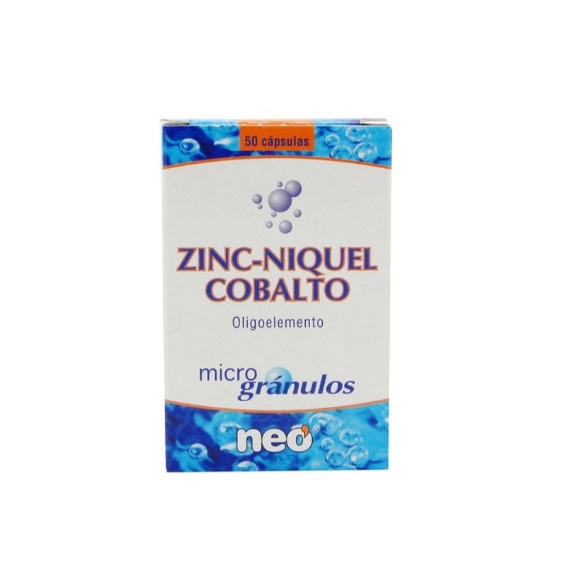 Neo Microgranulos Zinc Niquel Cobalt 50 Caps