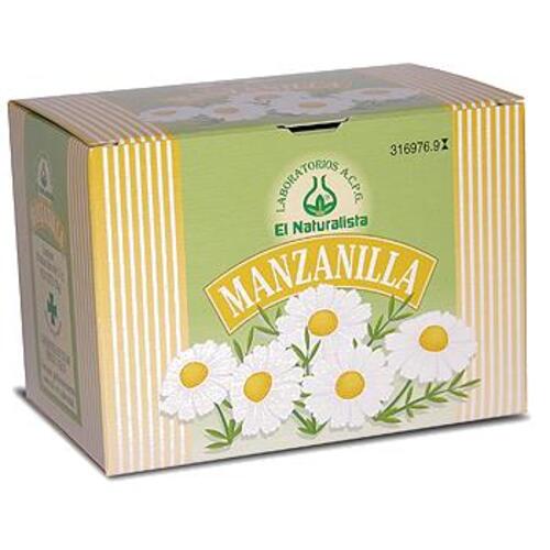 El Natural Manzanilla 20 Bolsitas Infusion