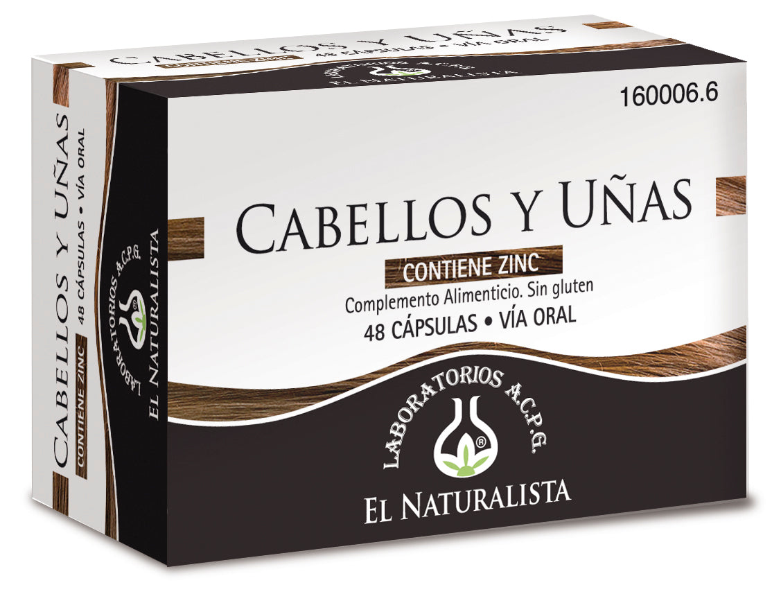Cabello y Uas El Naturalista 48 Caps