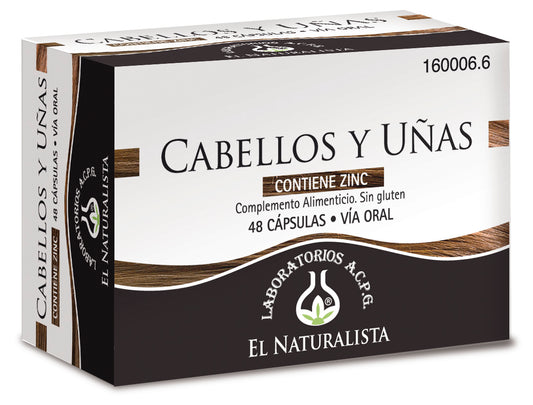 Cabello y Uas El Naturalista 48 Caps