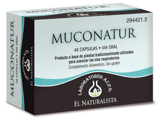 El Natural Muconatur 300 mg x 48 gélules