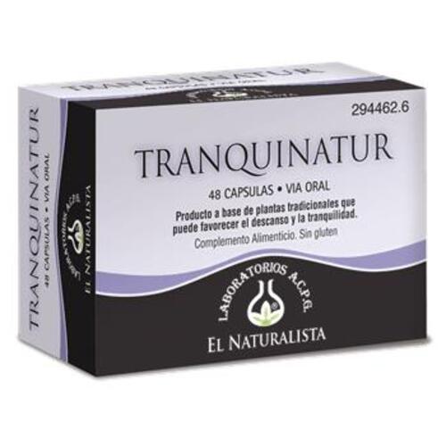El Natural Tranquinatur Sueo 48 Caps X 375 Mg