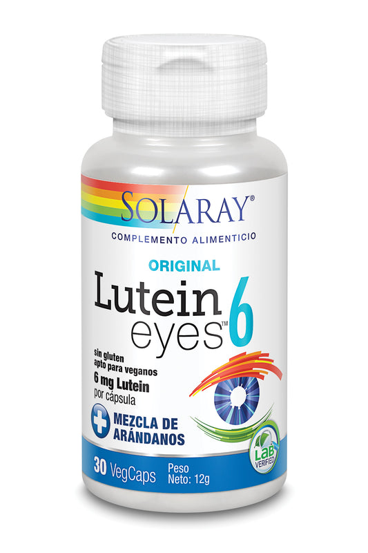 Solaray Lutéine Yeux 6 mg 30 gélules