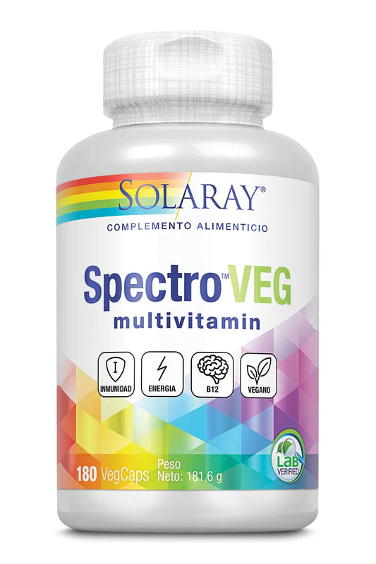 Solaray Spectro Végétarien 180 capsules