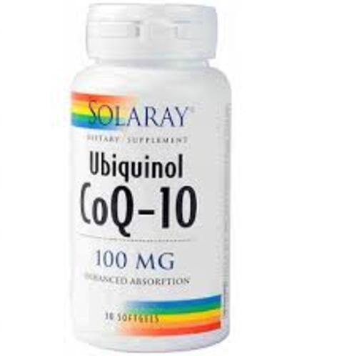 Solaray Coq10 Ubiquinol 100 Mg 30 Pearls