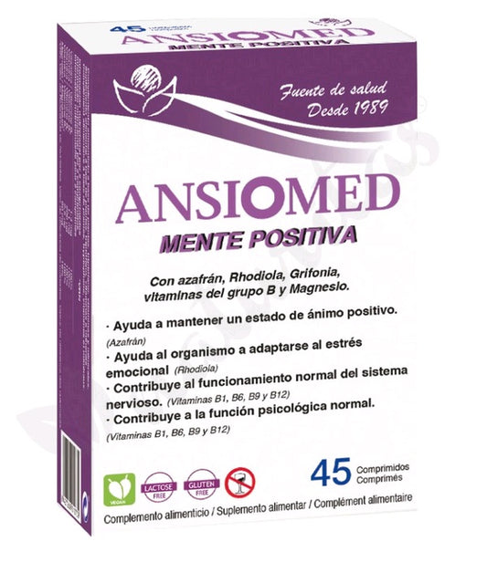 Bioserum Ansiomed Positive Mind 45 Tablets