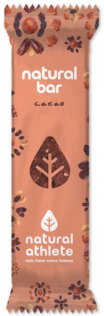 Barre énergétique au cacao bio Natural Athlete