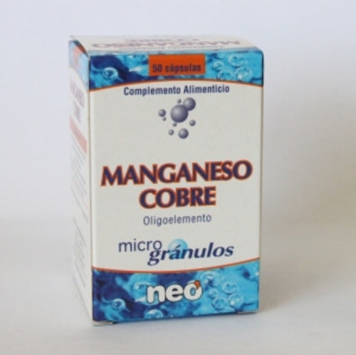 Neo Microgranulos Manganese Cobre 50 Caps