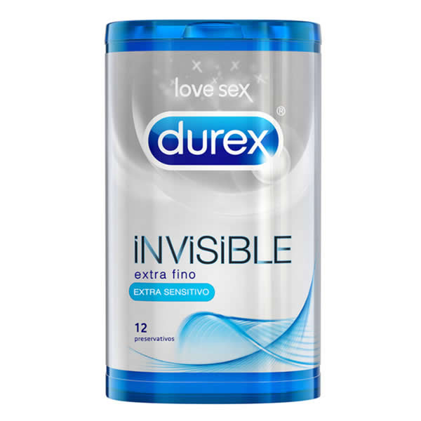 Durex Invisible Extra Thin Condoms 12 Units