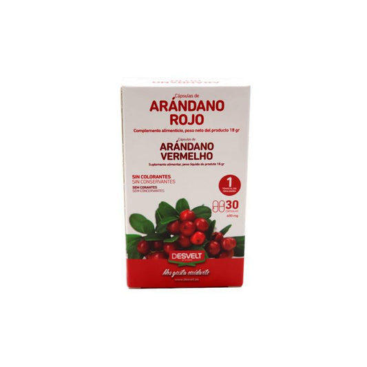 Desvelt Arándano Rojo 30 Capsules