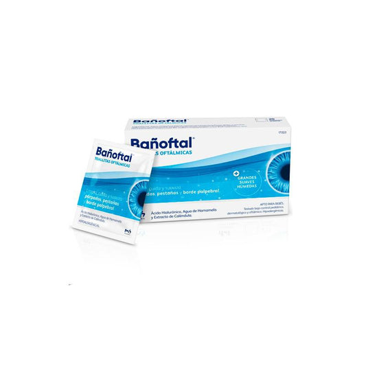 M4pharma Baoftal Toallitas Oftálmicas Oculares Estéril 20 Unidades