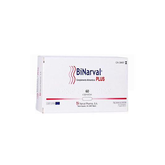 Narval Pharma Binarval Plus 760mg 60 Caps