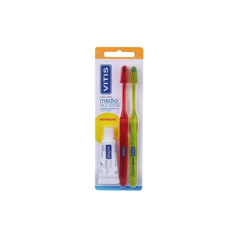 Cepillo Dental Vitis Access Medium 2 Units