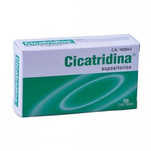 Cicatridine Suppositories For Hemorrhoids 5 Mg