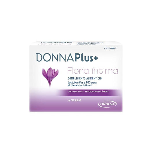 Donna Plus Donnaplus Complément Alimentaire Flora Intima Plus 14 Gélules