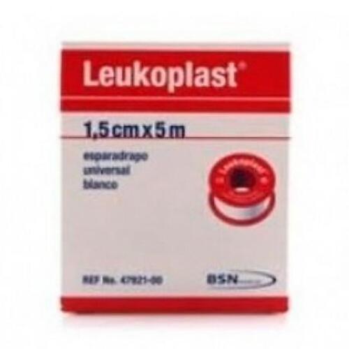 Leukoplast Esparadrapo Couleur Blanc 1,25 cm x 5 m BSN Médical
