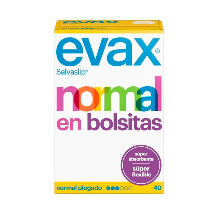 Evax Panty Liners Normal 40 UDS