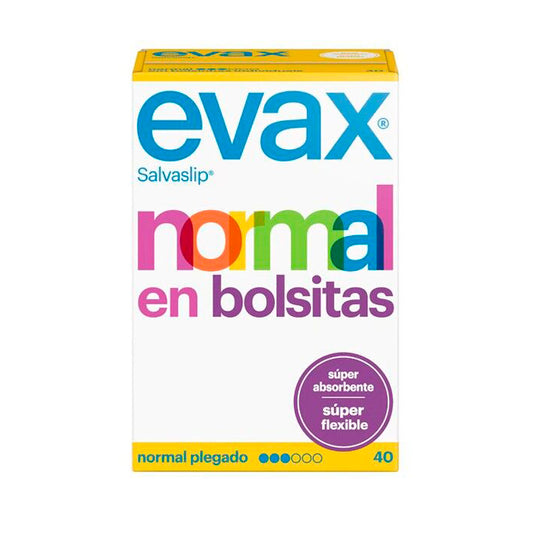 Evax Panty Liners Normal 40 UDS