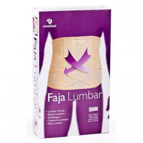 Faja Medilast Lumbar Talla 3 Velcro 85-95 Cm