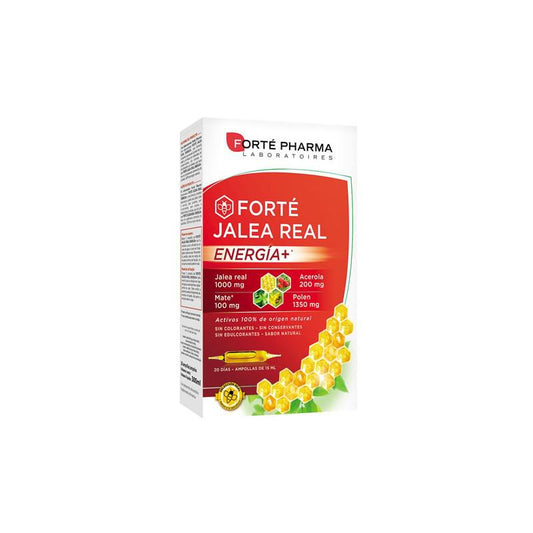 Forté Pharma Forté Royal Jelly Energy 20 Ampoules Of 15ml