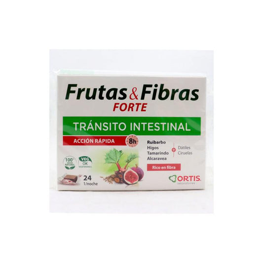 Ortis Fruit y Strong Fibers 24 cubes