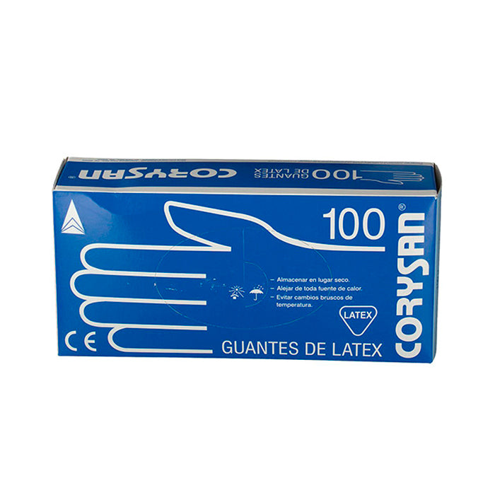Corysan Latex Gloves Large Size 100U
