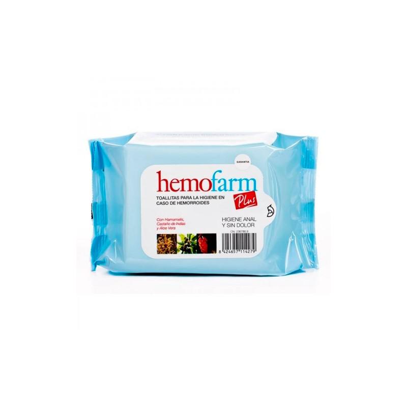 Lingettes humides Hemofarm Plus, 20 sachets