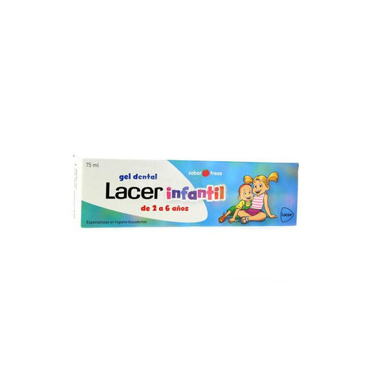 Lacer Infant Strawberry Flavor Gel 75ml