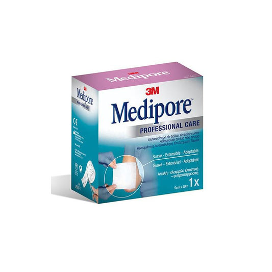 Hipoalérgico Medipore Esparadrapo 10m X 5cm