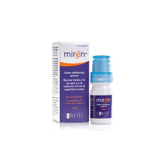Brill Pharma Miren Gotas Oftálmicas Anti-UV 10ml