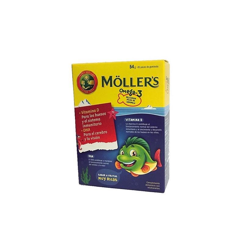 Mollers Moller's Omega 3 45 Gummy Fishes