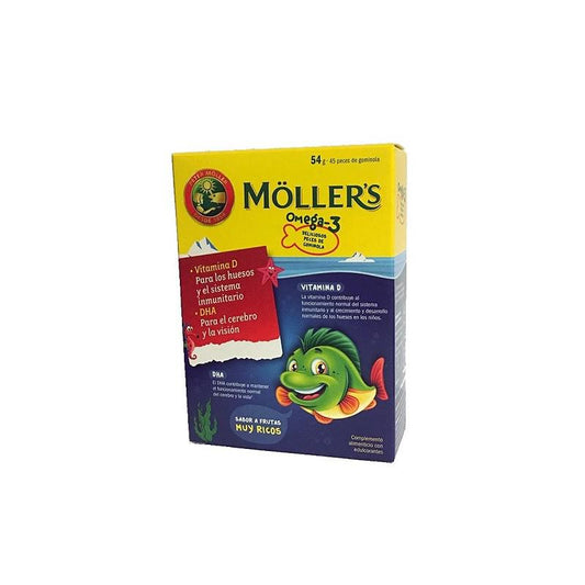 Mollers Moller's Omega 3 45 Gummy Fishes
