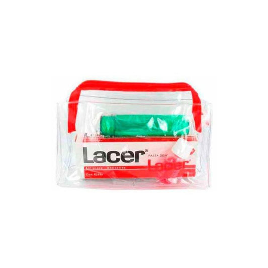 Lacer Travel Toilet Bag Paste Mouthwash