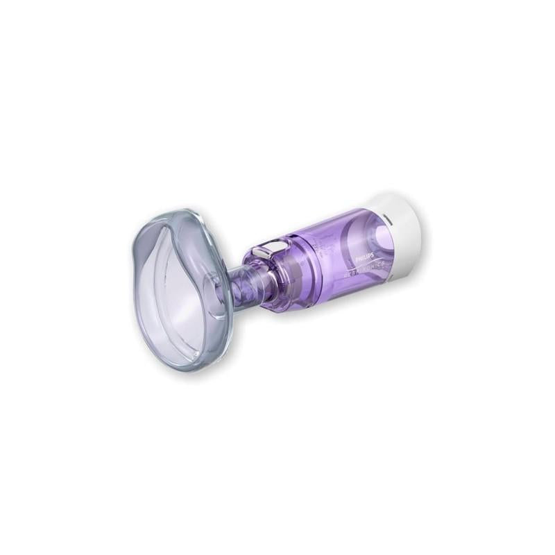 Caméra Philips Respironics Optichamber Diamond avec masque pour nourrisson