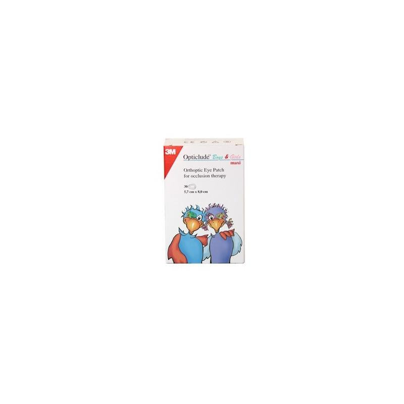 Nexcare Opticlude Orthoptic Printed Eye Patch Large 30 U