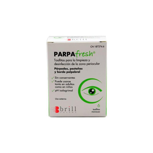 Hylo Parpafresh Toallitas Oculares 6 Units
