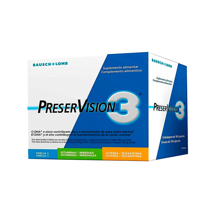 Bausch+lomb Preservation Pack Of 3 Months 180 Capsules