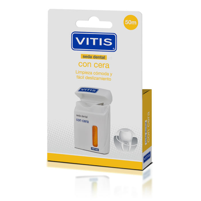 Vitis Dental Floss With Wax 50m