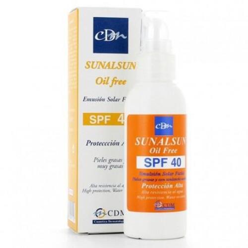 Sunalsun Oil Free High Protection Fp40 75ml Cdm