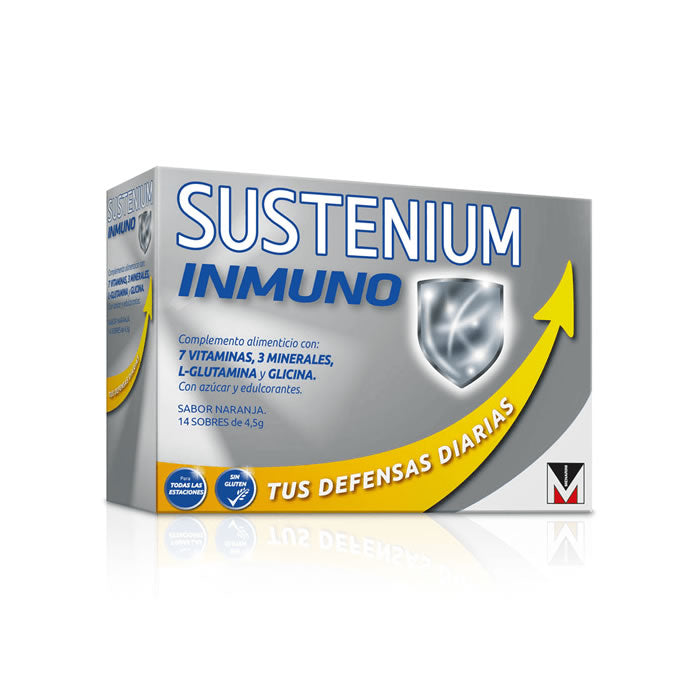 Sustenium Immuno Food Supplement Orange Flavor 14 Sachets