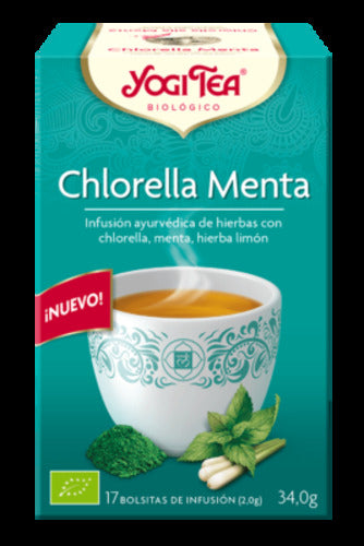Yogi Tea Chlorella Menta 17 Bolsitas
