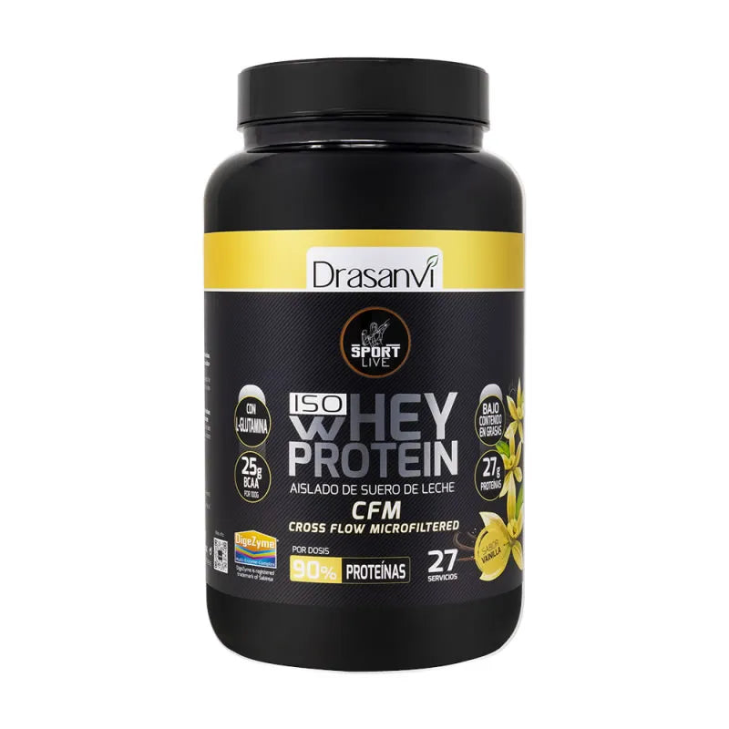 Drasanvi Whey Protein Isolate Vanilla Sport Live 800g