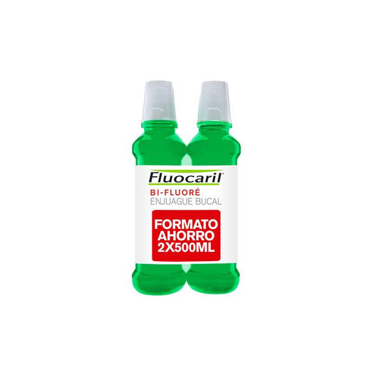 Bain de bouche Fluocaril Bi Fluore Duo 2 x 500 ml