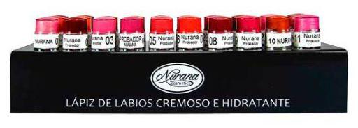 Nurana Lapiz Labios Clasico Pack 72uds