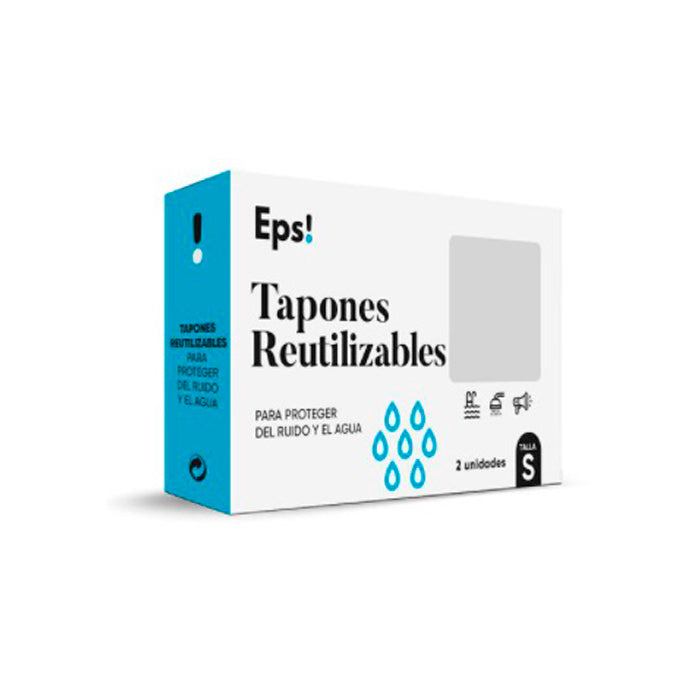 Eps Reusable Ear Plugs Size S 2uts