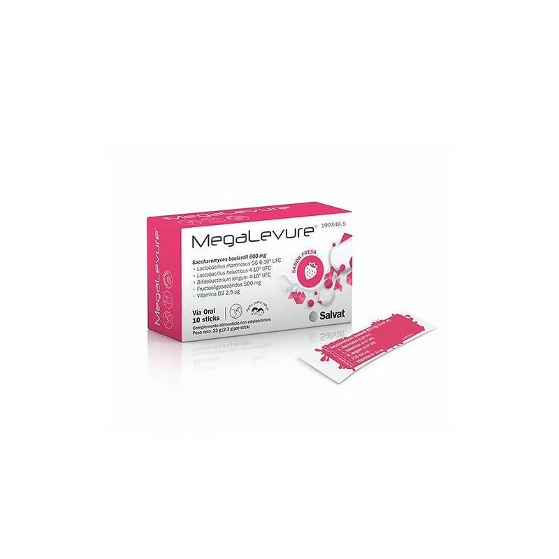 Megalevure 10 Sticks Strawberry Flavor
