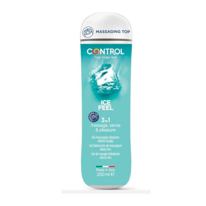 Control Moisturizing Massage Gel Ice Feel 200 ml