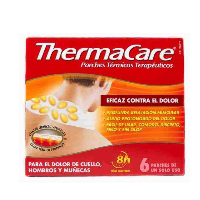Thermacare Thermal Patches Therapeutic Neck Shoulders &amp; Dolls 6 Units