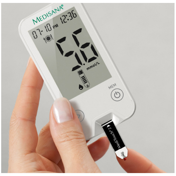 Medisana MediTouch 5s 0.6l Bianco misuratore di glucosio
